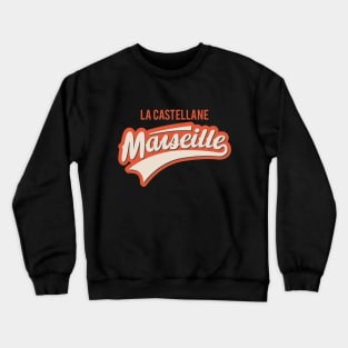 Marseille La Castellane - Marseille La Castellane Schriftzug - La Castellane Logo Crewneck Sweatshirt